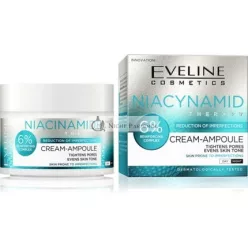   Eveline Niacinamide Therapy Cream-Ampoule 6% Reinforcing Complex 50ml