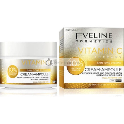 Eveline Vitamin C Illuminating Cream Ampoule Lightening Complex Matte Skin 50ml