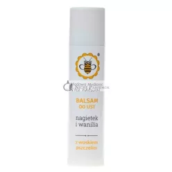   Honey Soap Factory Lip Balm With Beeswax Marigold And Vanilla 45ml