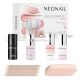 Neonail Baby Boomer Nude Set - UV Nail Polish - Shellac - Nail Set - Colors - Base - Nails - Manicure - Hard Top - UV LED Baby Boomer Nude Set