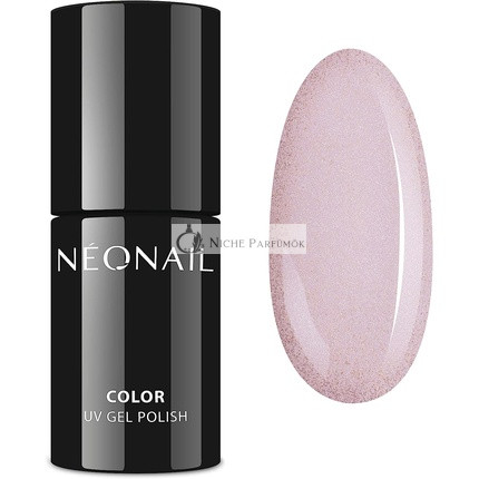 Neonail Pink Glitter with Particles UV Nail Polish 7.2ml Forget The Ex Pink