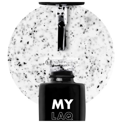 MYLAQ UV Nail Polish Top 5ml - My Black Special