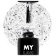 MYLAQ UV Nail Polish Top 5ml - My Black Special