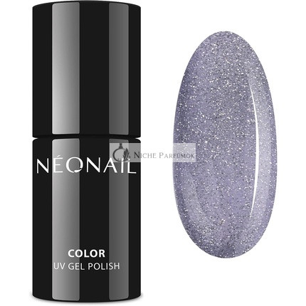 NEONAIL Grey UV Nail Polish 7.2ml Crushed Crystals UV LED 8897-7
