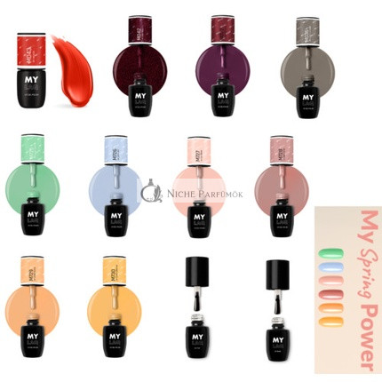 MyLaQ NEONAIL UV Nail Polish 5ml MY Spring Edition Base Top
