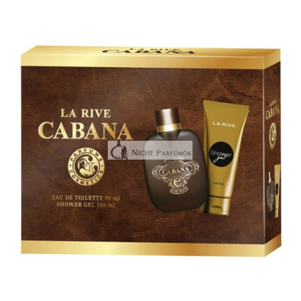 LA RIVE CABANA EDT Gift Set Men's Fragrance Perfume + Shower Gel New & Original!