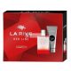 La Rive RED LINE EDT Gift Set 90ml Perfume + 100ml Shower Gel New & Original!