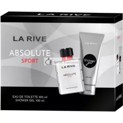   La Rive Absolute Sport For Man Eau De Toilette Spray 100ml And Shower Gel 100ml Set