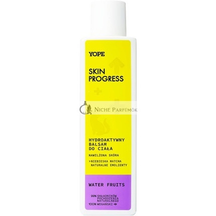 YOPE Hydroactive Body Lotion Hydrated Skin Hydrating Nurturing Ultra Hydro Water Fruit 200ml