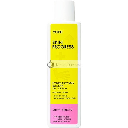 YOPE Hydroactive Body Lotion Soothed Skin Gentle Strengthening Hydrating Soft Fruits 200ml