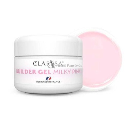 Claresa Professional Builder Gel For Nails Milky Pink Rose 25g