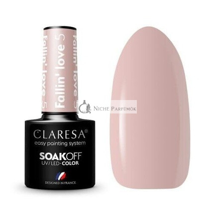 Fallin Love UV Nail Polish 5ml Claresa - Pack of 5