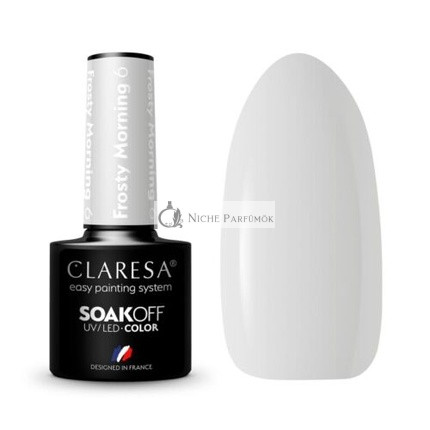 Frosty Morning UV Nail Polish 5ml Claresa - Pack of 6