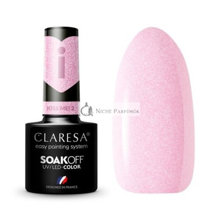 Kiss Me! UV Nail Polish 5ml Claresa - Pack of 2