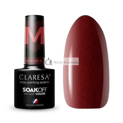 Kiss Me! UV Nail Polish 5ml Claresa - Pack of 5