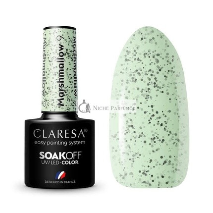 Claresa Marshmallow UV Nail Polish 5ml - Pack of 9