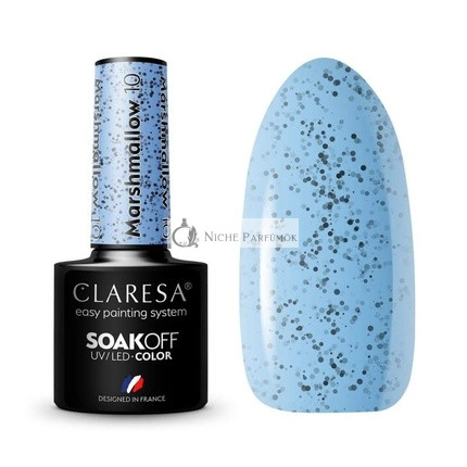 Claresa Marshmallow UV Nail Polish 5ml - Pack of 10
