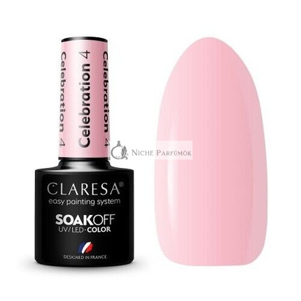 Celebration UV Nail Polish 5ml Claresa - Pack of 4