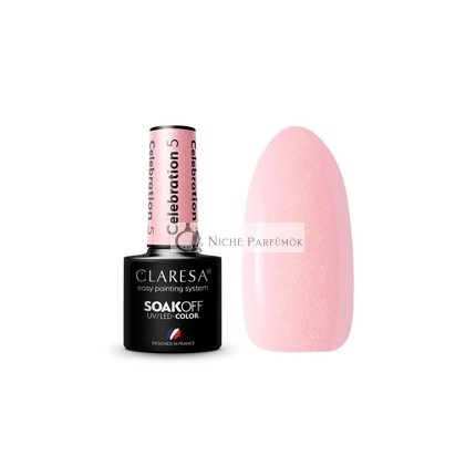 Claresa Celebration UV Nail Polish 5ml - Pack of 5