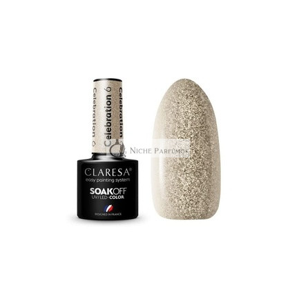 Celebration UV Nail Polish 5ml Claresa - Pack of 6