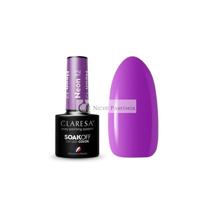 Claresa Neon UV Nail Polish 5ml - Pack of 12