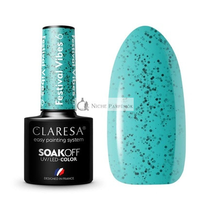 Festival Vibes UV Nail Polish 5ml Claresa - Pack of 6