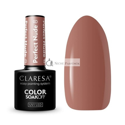Claresa 08 Perfect Nude UV Nail Polish 5ml