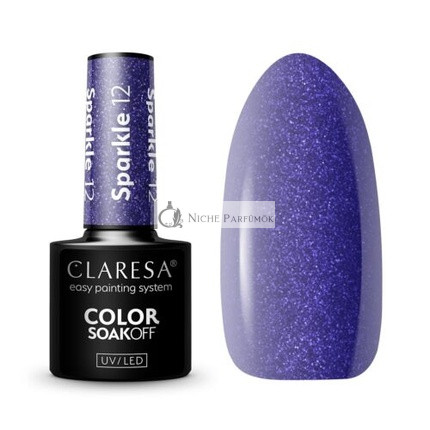 Sparkle UV Nail Polish 5ml Claresa - Pack of 12