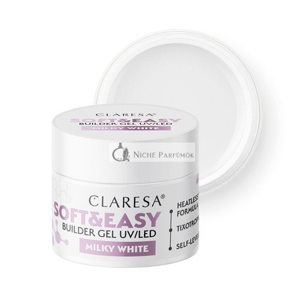 Claresa Soft & Easy Builder Gel Milky White 12g