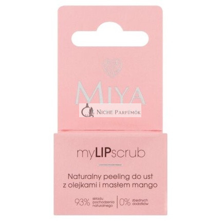 MyLIPscrub Natural Lip Scrub with Oils and Mango Butter 10g