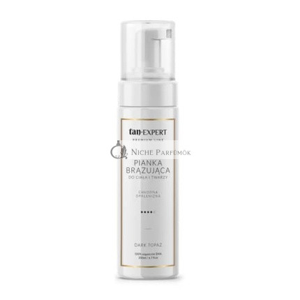 TanExpert Dark Topaz Foam Self-Tanner 200ml