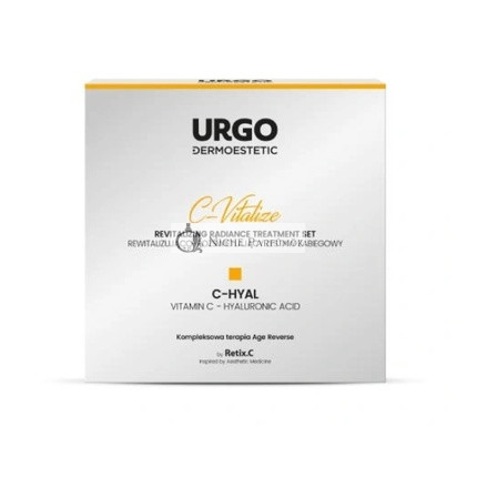 Urgo Complete Skin Renewal Set - 3-Step Kit With Exfoliating Peel 30ml, Hydrating Serum 15ml, And Nourishing Mask 50ml