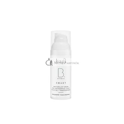 Hagi Smart B Cream for Oily and Acne-Prone Skin with Niacinamide Sebum Control Moisturizes Skin Anisic Acid 50ml
