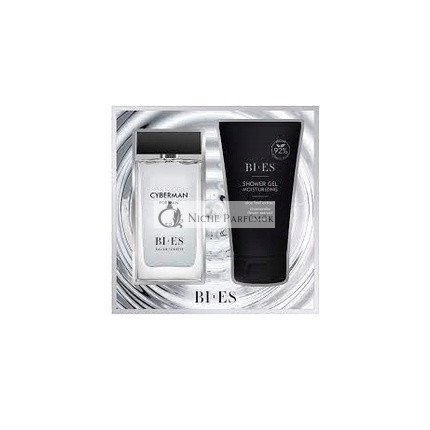 Bi-Es Cyberman Eau De Toilette 90ml & Shower Gel 150ml Set