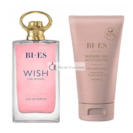 Bi-Es Wish Perfume And Shower Gel Set - 90ml Perfume & 150ml Shower Gel