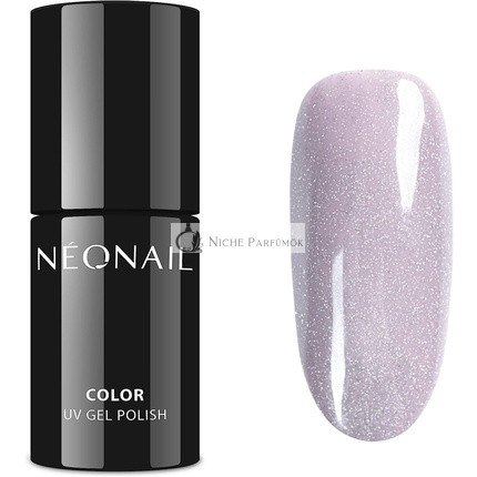 Neonail Pink Glitter with Particles UV Nail Polish 7.2ml UV LED Queen of Fun