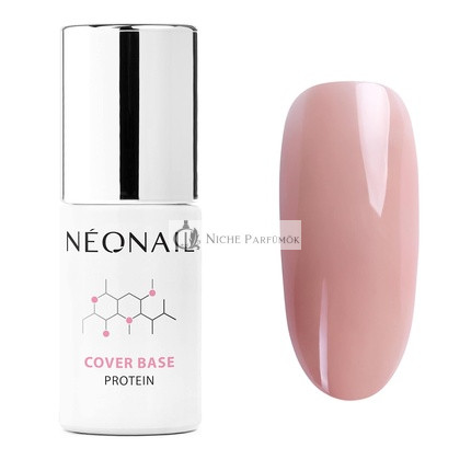 NEONAIL UV Nail Polish Base Coat Gel UV Cover Base Protein Cover Peach 7.2ml