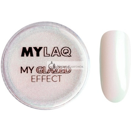 MYLAQ My Glazed Effect Nail Powder with Glitter - 1 g