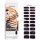 NEONAIL UV Gel Stickers Easy On M03 Glitter 15 Patterns Nail Stickers Nail Polish Strips Gel Nail Stickers Nail Stickers for Feet and Hands Nail Stickers for Decoration Nail Design