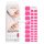 NEONAIL UV Gel Stickers Easy On P02 Pink 15 Patterns Nail Stickers Nail Polish Strips Gel Nail Stickers Foot and Hand Nail Stickers Nail Decoration Nail Design