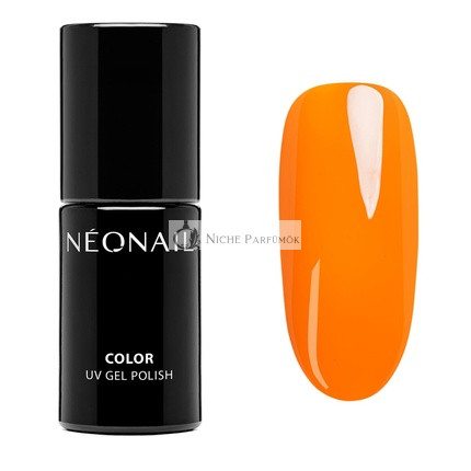 NEONAIL UV Nail Polish 7.2ml Orange Dose of Confidence Glitter Gel Nails Nail Design Shellac Dose of Confidence