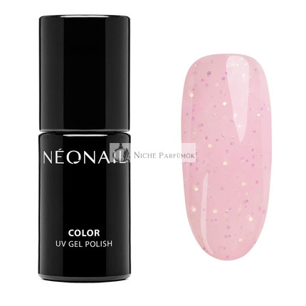 NEONAIL UV Nail Polish 7.2ml Orange Blush-spiration Glitter Gel Nails Nail Design Shellac