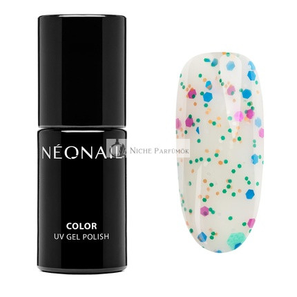 NEONAIL UV Nail Polish 7.2ml Champion's Confetti Multicolor Glitter Gel Nail Colors