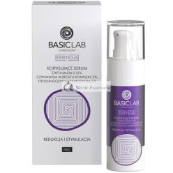 BasicLab Corrective Face Serum with Retinol 30ml - For Women