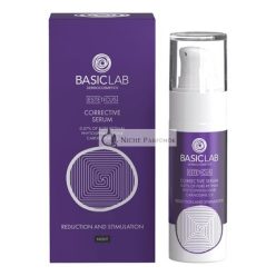  BasicLab Dermocosmetics Corrective Face Serum with Retinol 15ml Anti-Wrinkle Anti-Acne Overnight Rejuvenation