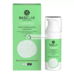   BasicLab Dermocosmetics Light Normalizing Emulsion for Oily Skin and Combination Skin 50ml