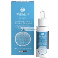   Basiclab Esteticus Moisturizing Serum Improving Firmness With Hyaluronic Acid 3 And Peptides - 30ml