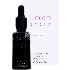   LIQ CR Serum Night 0.3% Retinol SILK Anti-Aging Anti Wrinkle Correction Serum 30ml 1oz