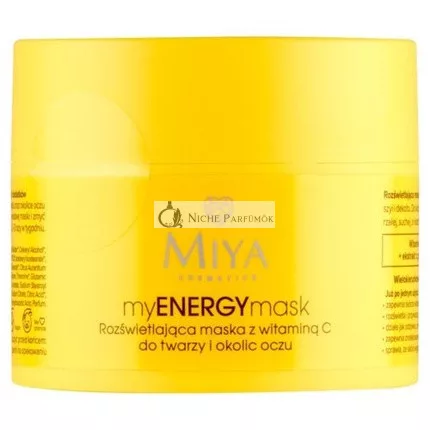 Miya Cosmetics myENERGYmask Illuminating Mask with Vitamin C 50ml