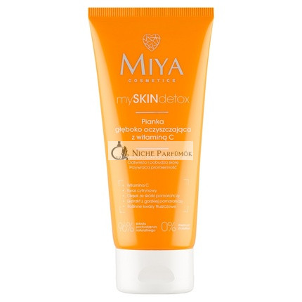 Miya My Skin Detox Deep Cleansing Foam With Vitamin C 100ml